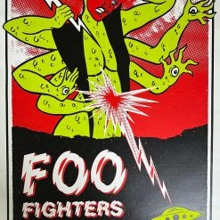 Foo Fighters - 2015 Rosie Lea Poster Hamburg, Germany