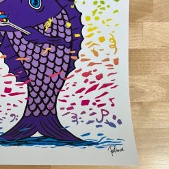 Phish Food - 2022 Jim Pollock Digital Edition Poster Ben & Jerry's