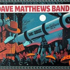Methane Studios Dave Matthews Band - 2021 Methane Poster George, WA 9/3