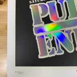 Colorado Public Enemy Variant - 2020 Emek Poster Foil With Date The Terrordome GID, CO