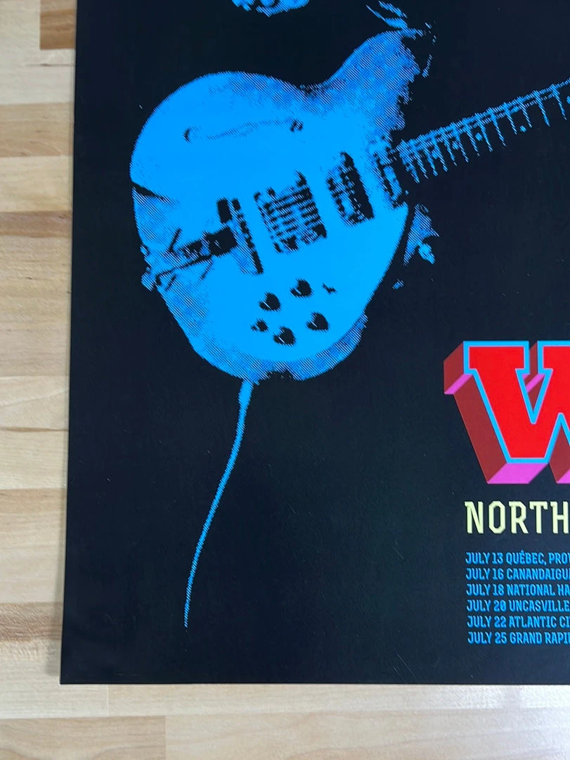 Sold Out Posters The Who - 2017 Poster North & South America Tour Litho Print