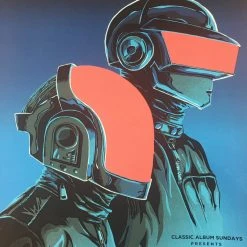Daft Punk - 2021 Tim Doyle Poster Discovery Regular Ed. Gig Posters