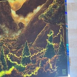 Railey Bace Prints Colorado Pigeons Playing Ping Pong - 2021 Bailey Race Poster Denver, CO FOIL