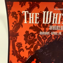 Gig Posters The White Stripes - 2003 4/28 Poster Jason Mecier Warfield Theatre San Fran 1st