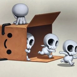 Art Prints Boxo II (Skullies 2) - 2019 Mike Mitchell Poster Print SOFA Con AP