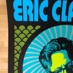 Eric Clapton - 2019 Scrojo Poster European Tour Gig Posters