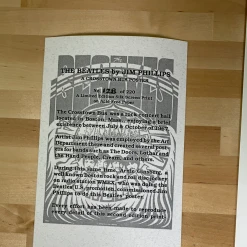 Gig Posters The Beatles - 1967 Jim Phillips Poster 2nd Edition/220 S/N With COA