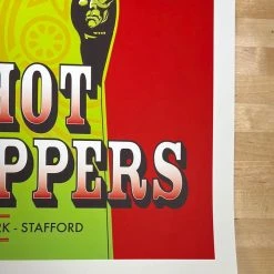 Red Hot Chili Peppers - 2001 Craig Phillips Poster Stafford, UK Weston Park
