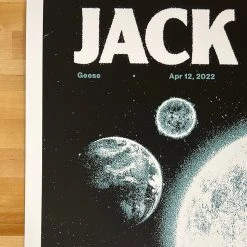 Jack White - 2022 The Silent Giants Poster Chicago, IL S/N