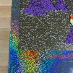 Greensky Bluegrass - 2018 Marq Spusta Poster FOIL Red Rocks Morrison, CO