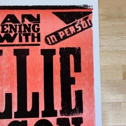 Willie Nelson - 2005 Franks Brothers Poster San Antonio, Texas