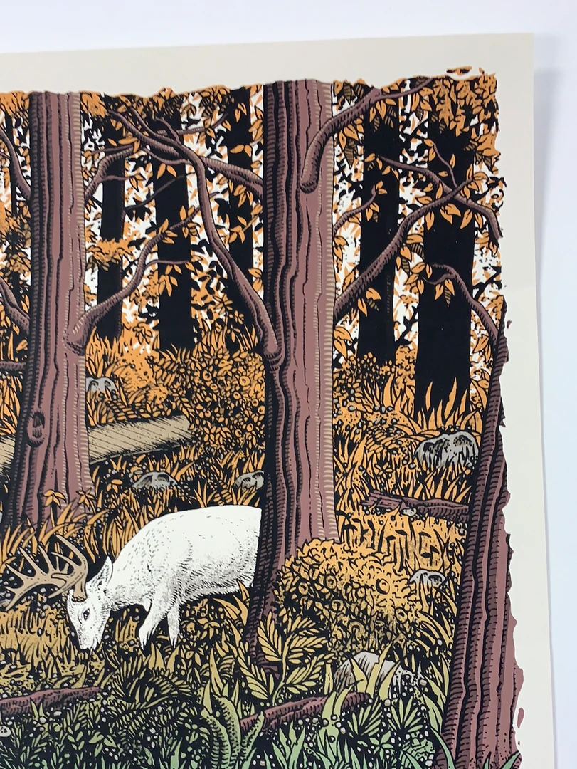 Gig Posters Greensky Bluegrass - 2017 Neal Williams Poster Fall Tour