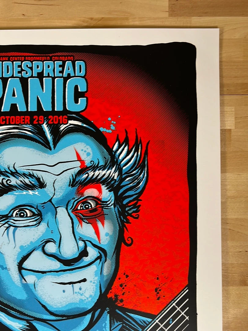 Widespread Panic - 2016 Zoltron Poster Broomfield, CO 10/29