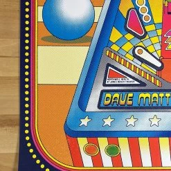 Dave Matthews Band - 2021 Nate Gonzalez Poster Wantagh, NY 1st