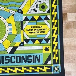 Dave Matthews Band - 2021 The Half And Half Poster Milwaukee, WI AP Gig Posters