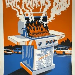 Methane Studios Dave Matthews Band - 2007 Methane Poster West Palm Beach, FL
