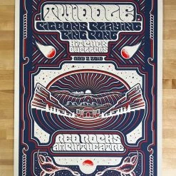 Twiddle - 2019 Chris Gallen Poster Red Rocks Morrison, CO PPPP