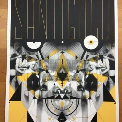 Gig Posters Santigold - 2012 Delicious Design League Poster George, WA Sasquatch! Music Fest