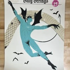 Colorado Billy Strings - 2021 Delicious Design League Poster Denver, CO 10/15 AP
