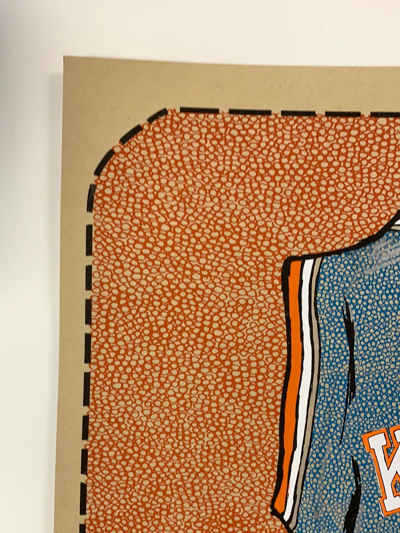 Knicks - 2014 Fugscreens Studios Poster Patrick Ewing Jersey Print