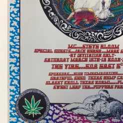 Gig Posters High Times Party - 2003 Brian Salvador Curley Poster Austin, TX