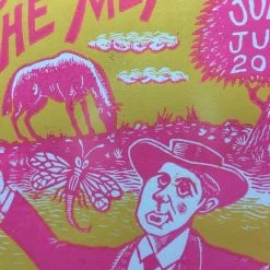 Phish - 2000 Jim Pollock Poster Hartford, CT Meadows Music Theatre, Framed