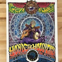 Colorado Yonder Mountain String Band - 2007 Robert Marx Poster The Fillmore Denver, CO 12/30