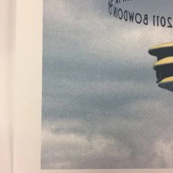 Janelle Monae - 2011 Dan MacAdam Crosshair Poster Brunswick, ME Bowdoin College