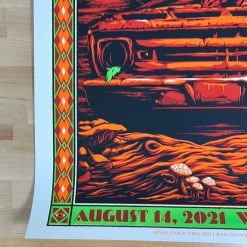 Gig Posters Billy Strings - 2021 Simon Berndt Poster Hoxeyville, MI 8/14 N2