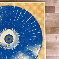 Rocky Mountain Record Show - 2021 Brendan Moyles Dorney Poster Denver, CO