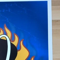 No Doubt + Weezer - 1997 Paul Cutler Promo Poster Anaheim, CA Arrowhead Gig Posters