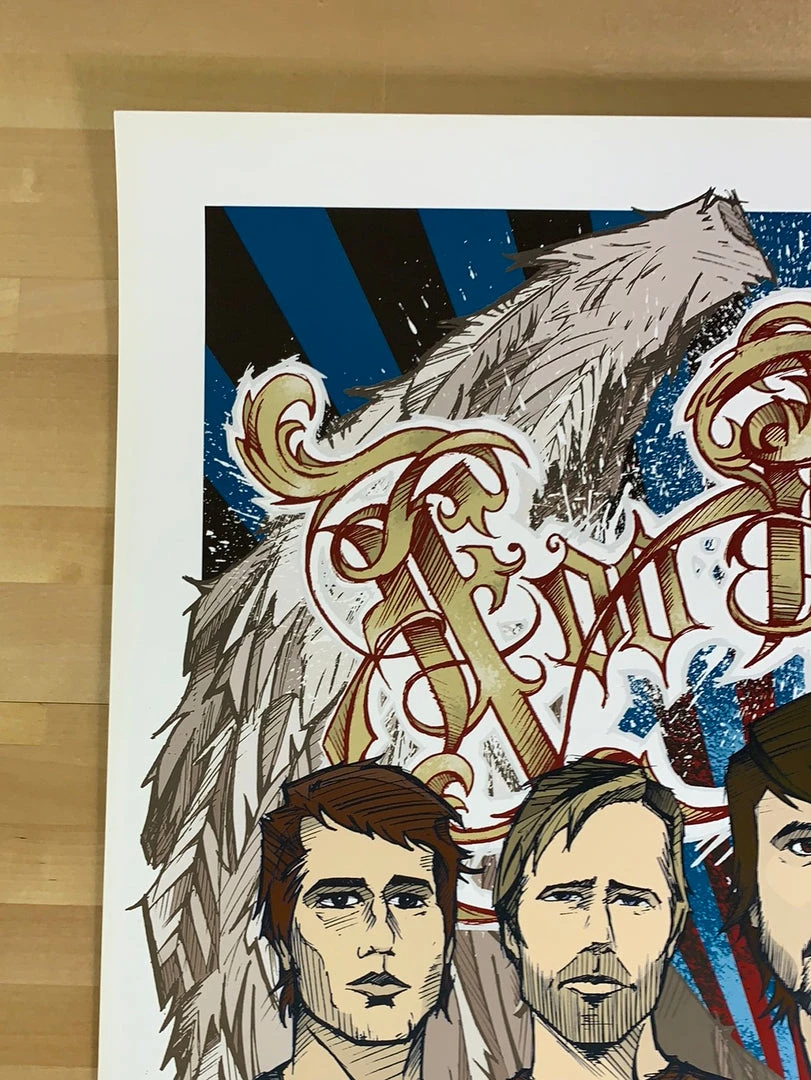 Foo Fighters - 2005 Rhys Cooper Poster Melbourne, AUS Gig Posters