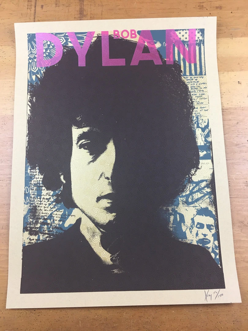 Gig Posters Bob Dylan - 2013 Xray Poster Art Print