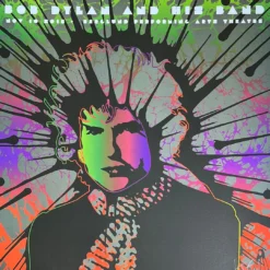 Bob Dylan - 2018 Kii Arens Poster Berglund Roanoke, VA Gig Posters