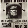 Willie Nelson - 2005 Hatch Show Print 11/3 Poster Huntsville, TX
