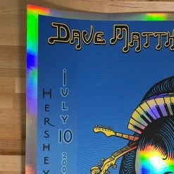 Dave Matthews Band - 2004 EMEK Poster Hershey Park Stadium PA FOIL