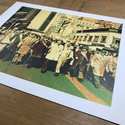 Art Prints St. Patrick's Day, 1976 - Les Hellman Chicago Poster Richard Daley Irish