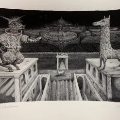 Art Prints Freda And The Hidden City - 2021 David Welker Poster, Art Print