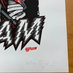 Ames Brothers Pearl Jam - 2014 Ames Design Poster Tulsa, OK BOK Center S/N