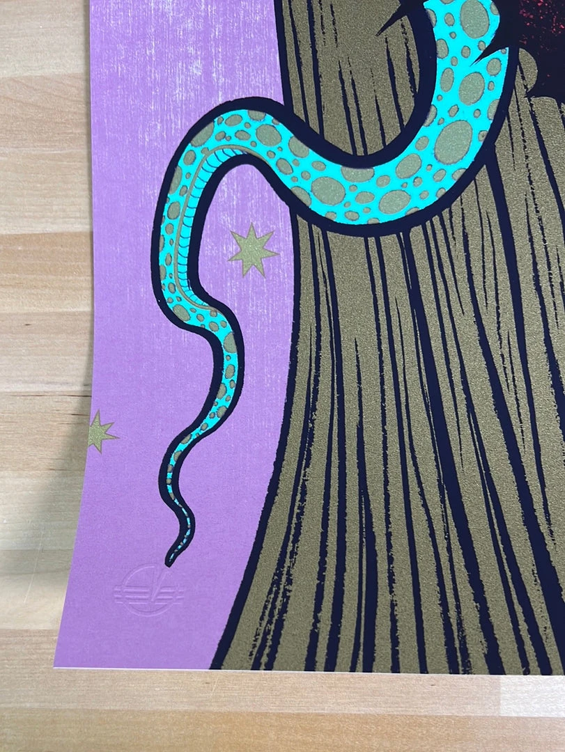 Gig Posters Mastodon - 2022 Tara McPherson Poster Pittsburgh, PA