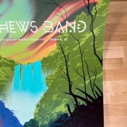 Dave Matthews Band - 2021 Kevin Tong Poster Tampa, FL AP