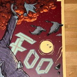 Foo Fighters - 2018 Dave Kloc Poster Edmonton, CAN Rogers Place Gig Posters