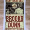 Brooks And Dunn - 1998 Ron Donovan Poster Anchorage, AK