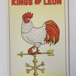 Kings Of Leon - 2017 Tyler Skaggs Poster Louisville, KY KFC Yum! Center