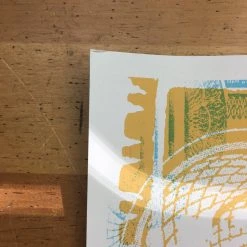 Gig Posters Flatstock 08 - 2006 Aaron Horkey Poster Austin, TX Austin Convention Center