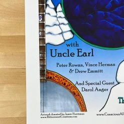 Yonder Mountain String Band - 2005 Jamie Huntsman Poster The Fillmore Denver, CO 12/31 Colorado