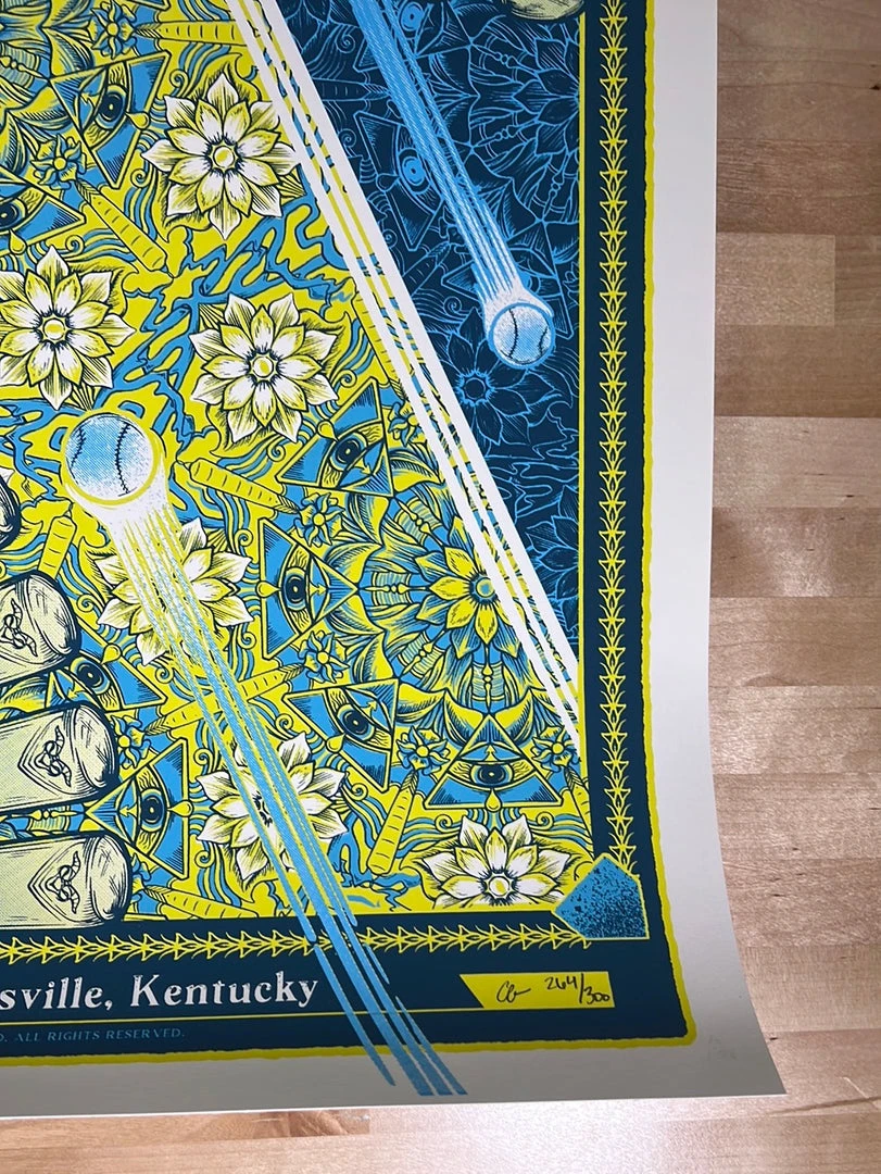 Half Hazzard Press Billy Strings - 2021 Half Hazard Poster Louisville, KY 5/21 Gig Posters