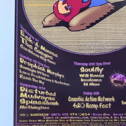 Stanley Mouse Gig Posters MHP 118 Mudvayne Disturbed - 2001 Poster Maritime Hall San Fran 1st