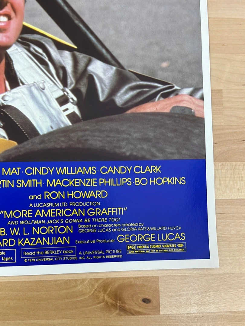 Sold Out Posters Movie/TV Posters More American Graffiti - 1979 Original Lobby Card Poster Movie Cinema 2