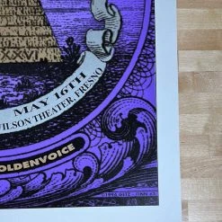 Gig Posters Anthrax - 1994 Matt Getz Poster Hollywood, Fresno, CA